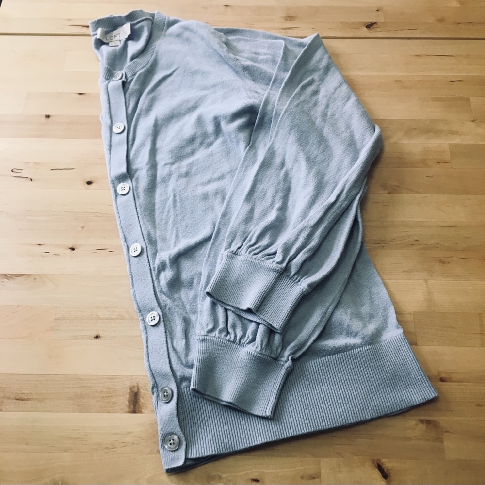 LOFT Crew Neck Cardigan